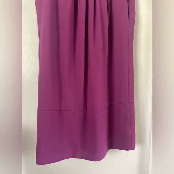 H&M Magenta Shift Dress Sz 4 - Picture 4 of 5
